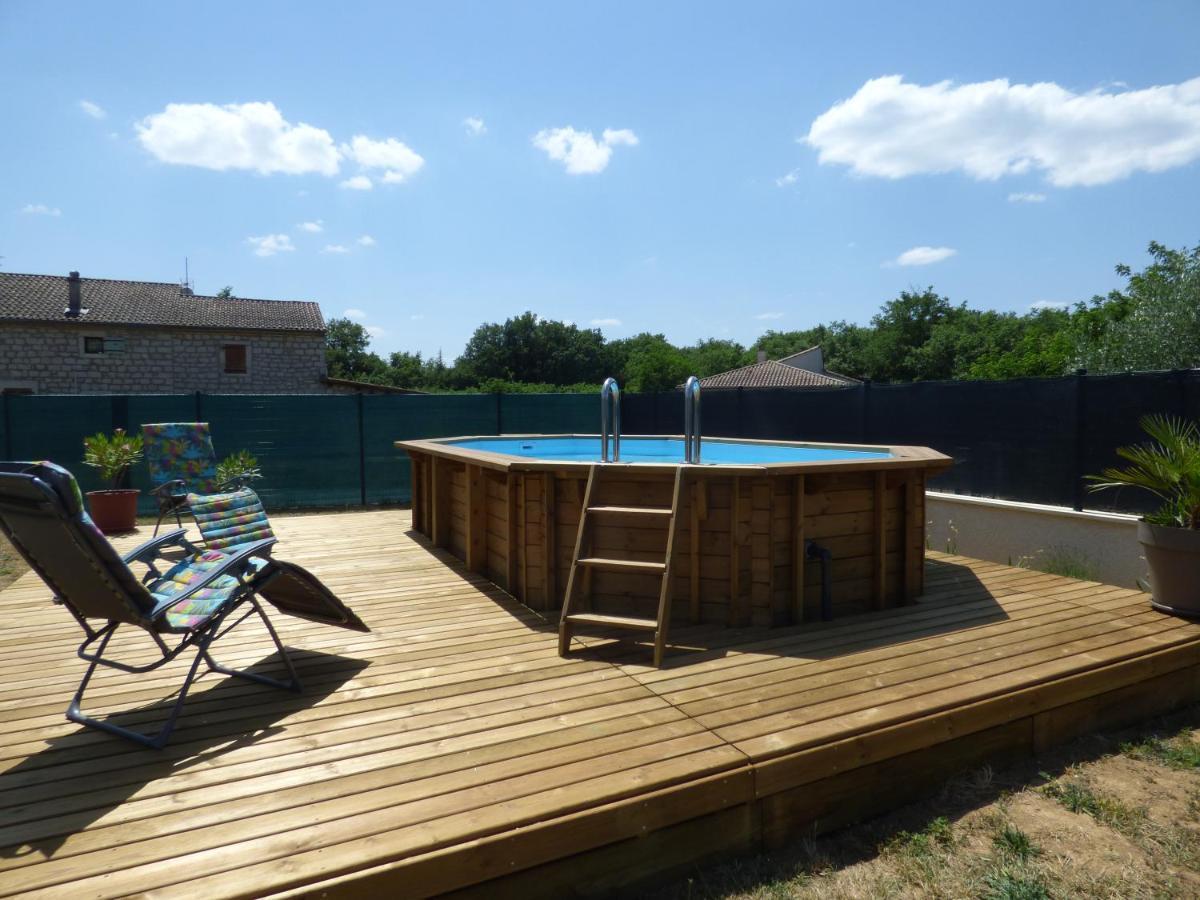 Les Locs Du Grazel Villa Ruoms Exterior photo